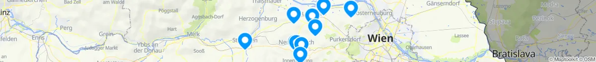 Map view for Pharmacies emergency services nearby Asperhofen (Sankt Pölten (Land), Niederösterreich)